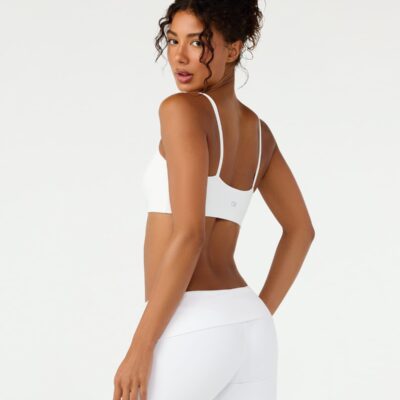 Crop Shop Boutique Form Essentials Crop | White — XXS - Image 2