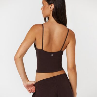Crop Shop Boutique Form Eden Tank | Espresso — XXS - Image 2