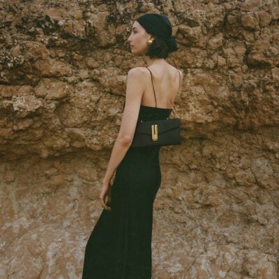 DeMellier The Vancouver Clutch — black smooth - Image 2