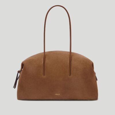 DeMellier The Stockholm — deep tan suede & deep tan smooth - Image 1
