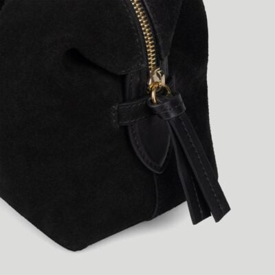 DeMellier The Small Stockholm — black suede & berry suede - Image 2