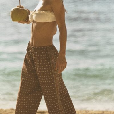 DOEN YARROW PANT -- TERRE FOULARD DE LA MER - Image 2