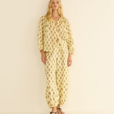 DOEN YARROW PANT -- DANDELION GROVE - Image 1