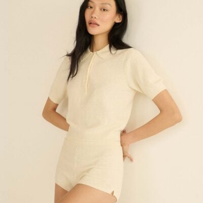 DOEN WES SHORT -- IVORY - Image 1