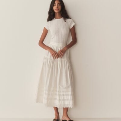 DOEN VIVI TEE -- SALT QUELLE JOLIE POINTELLE - Image 2