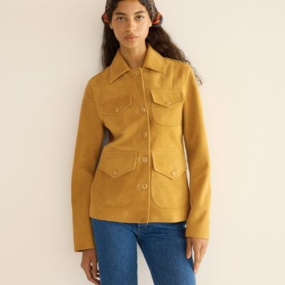 DOEN VARTAN JACKET -- WILD CHICORY - Image 1