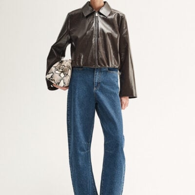 Elka Collective Winston Crop Jacket Shiraz — 4 - Image 1