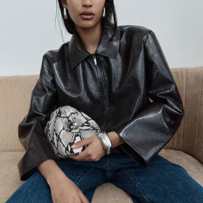 Elka Collective Winston Crop Jacket Shiraz — 4 - Image 2