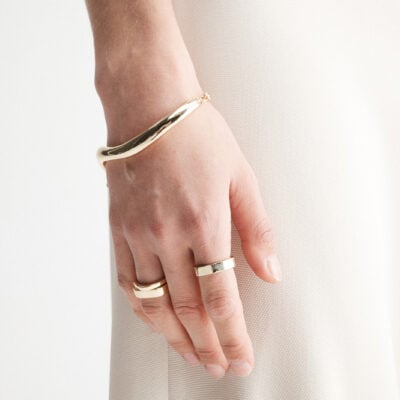 Elka Collective Tide Bracelet Gold — OneSize - Image 2