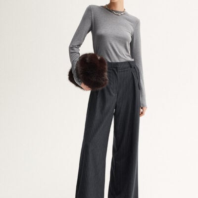 Elka Collective Sierra Top Charcoal Marle — 4 - Image 1