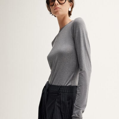Elka Collective Sierra Top Charcoal Marle — 4 - Image 2
