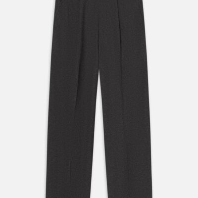 Frame Denim Wool Trousers -- Grey Melange - Image 1