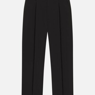 Frame Denim Tropical Wool Trouser -- Black - Image 1