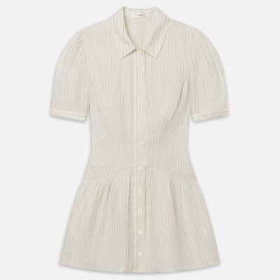Frame Denim The Vista Day Dress -- Cream Multi - Image 1