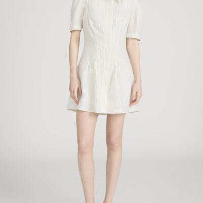 Frame Denim The Vista Day Dress -- Cream Multi - Image 2