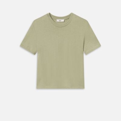 Frame Denim The Vintage Baby Tee -- Sage - Image 1