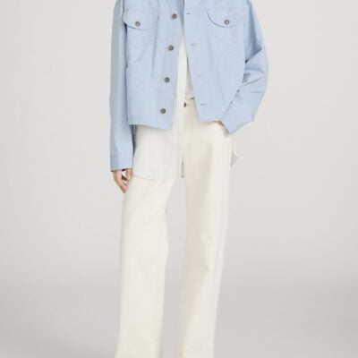Frame Denim The Utility Jacket -- Sky Blue - Image 2