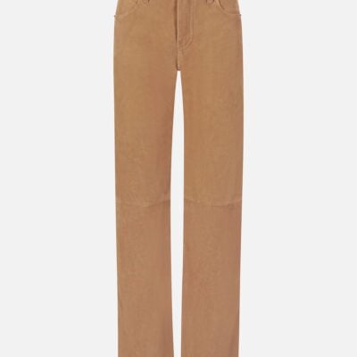 Frame Denim The Suede Saturday -- Chai - Image 1