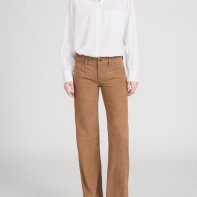 Frame Denim The Suede Saturday -- Chai - Image 2