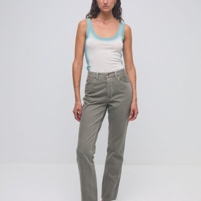 Jac + Jack Vegetable Dye Straight Leg - Taupe — 24 - Image 1