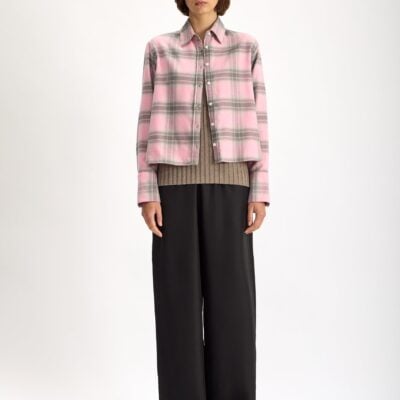 Jac + Jack Tomboy Brushed Cotton Shirt - Bubble Plaid — XS - Image 1
