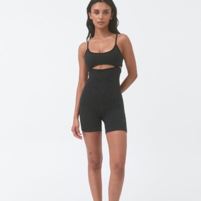 Jac + Jack Splice Bodysuit - Obsidian — XS - Image 1