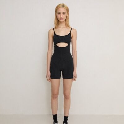 Jac + Jack Splice Bodysuit - Obsidian — XS - Image 2