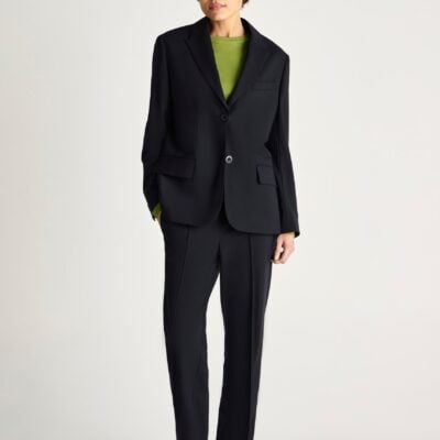 Jac + Jack Rue Italian Wool Blazer - Darkest Navy — 6 - Image 1