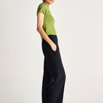 Jac + Jack Roma Italian Wool Pant - Darkest Navy — 6 - Image 2