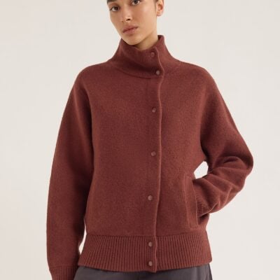 Jac + Jack Reuben Wool Jacket - Dark Belmondo — XS - Image 2