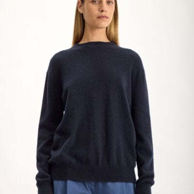 Jac + Jack Morrow Cashmere Sweater - Darkest Navy — XS - Image 2