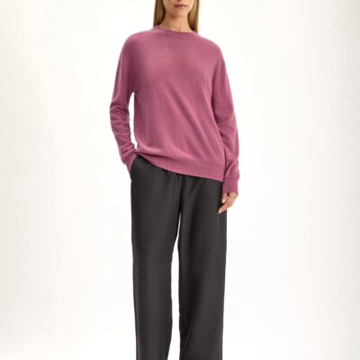 Jac + Jack Morrow Cashmere Sweater - Dark Rosetta — XS - Image 1