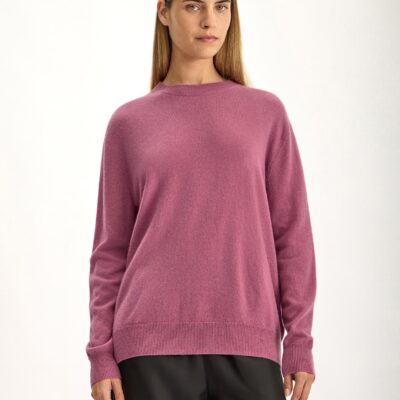 Jac + Jack Morrow Cashmere Sweater - Dark Rosetta — XS - Image 2