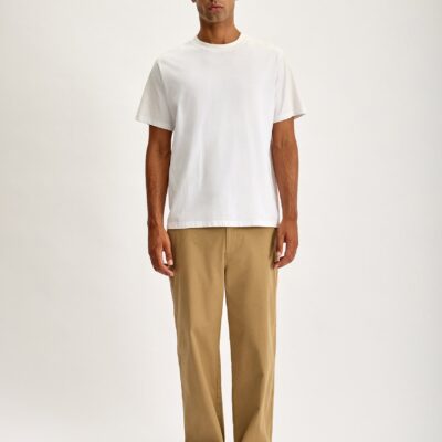Jac + Jack Mills Heavyweight Cotton Tee - White — XS - Image 1