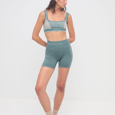 Jac + Jack Classic Wool Bralet - Frost - Image 1