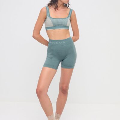 Jac + Jack Ballet Wool Mini Short - Frost - Image 1