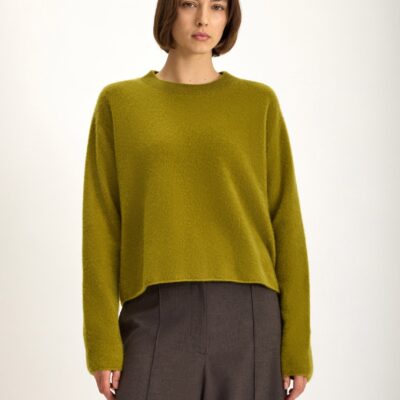 Jac + Jack Brume Brushed Cashmere Sweater - Dark Pilla - Image 2