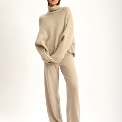 Jac + Jack Guild Cashmere Beanie - Malto - Image 2