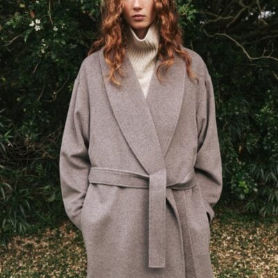 Jac + Jack Eaze Wool Cashmere Coat - Flannel - Image 2