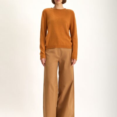 Jac + Jack Bard Cashmere Sweater - Ginseng - Image 1