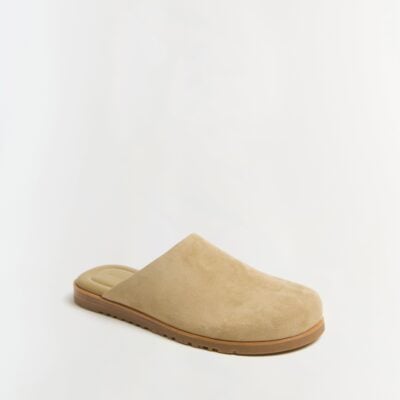 Jonathan Simkhai Emery Suede Clog — DESERT - Image 2