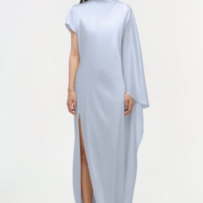 Jonathan Simkhai Ora Gown — PERIWINKLE SKY - Image 2