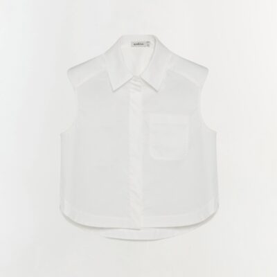 Jonathan Simkhai Winslow Shirt — WHITE - Image 1