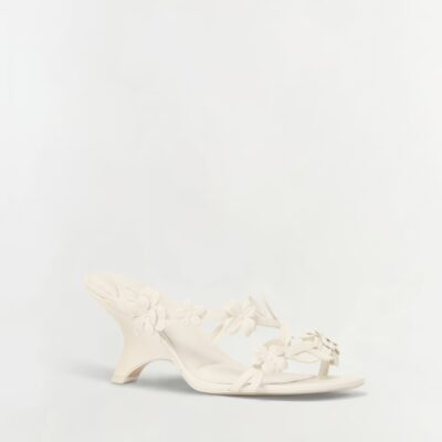 Jonathan Simkhai Willow Leather Strappy Sandal — Ivory - Image 2