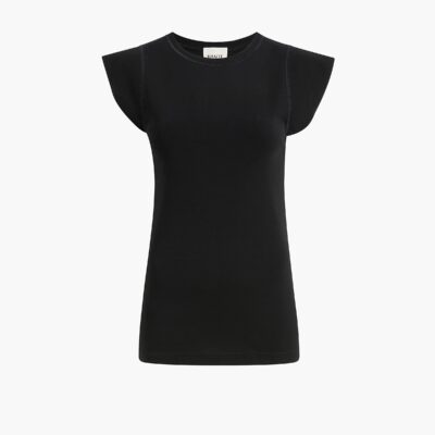 Khaite Angel Top in Black - Image 1