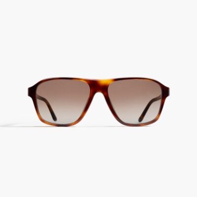 Khaite KHAITE x Oliver Peoples 1978RX in Dark Mahogany and Soft Tan Gradient — O/S - Image 1