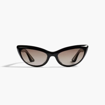 Khaite KHAITE x Oliver Peoples 1963C in Black and Soft Tan Gradient — O/S - Image 1