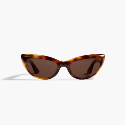 Khaite KHAITE x Oliver Peoples 1963C in Dark Mahogany and Brown — O/S - Image 1
