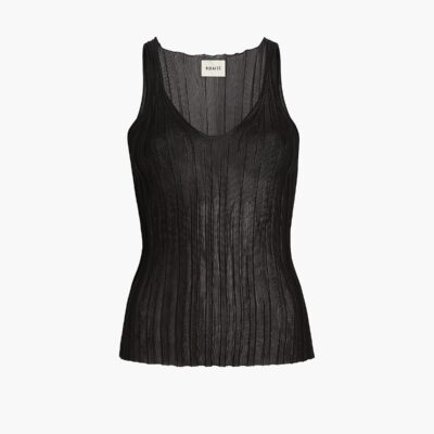 Khaite Val Top in Black - Image 1