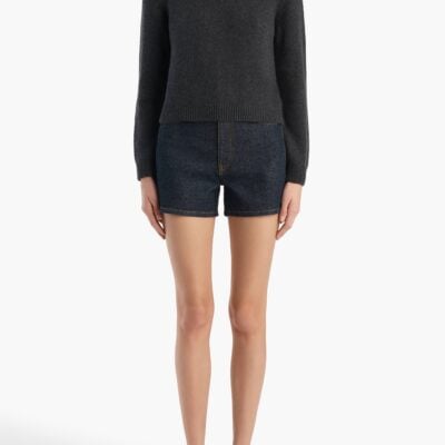 Khaite Danya Short in Benson - Image 2